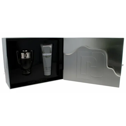 Paco Rabanne INVICTUS Geschenkset - Männerparfum Geschenkset mit 50 ml Invictus Eau de Toilette und 100 ml Shampoo, ideal für den modernen Mann, der seinen Duft und seine Pflege schätzt.