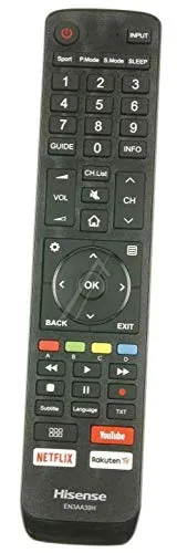 Hisense Original Fernbedienung EN3AA39H für Fernsehen - TV-Fernbedienungen, echte Hisense Fernbedienung für müheloses Steuern Ihres Fernsehers.