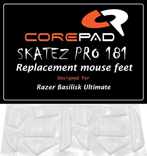 Corepad Skatez PRO 181 Ersatz Mausfüße für Razer Basilisk Ultimate