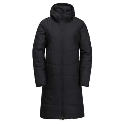 Jack Wolfskin Deutzer Coat W black (6000) L - Funktionsjacken für Damen – Der nachhaltige Wintermantel mit PRIMALOFT Füllung hält warm, ist winddicht und wasserabweisend, ideal für den urbanen Alltag.