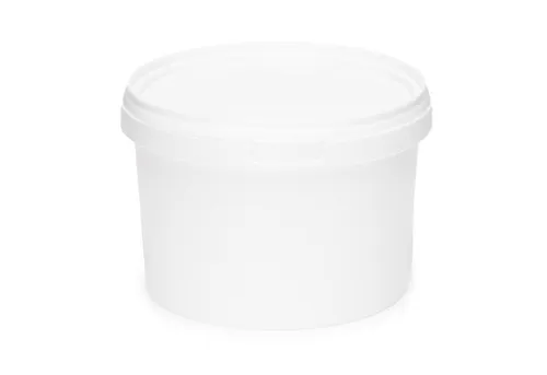 Garronda Putzeimer Eimer mit Deckel Weiß GD-0071, (20-tlg., Set), für Lebensmittel und Chemikalien