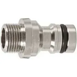 Geka - Gerätestecker Ag G 1/2' Ms Ni Plus Stecksystem