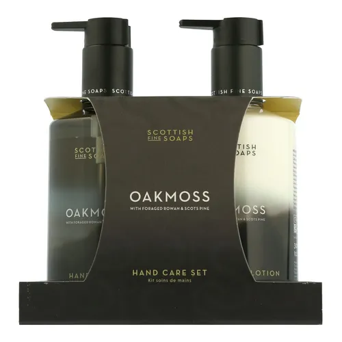 Scottish Fine Soaps Oakmoss Hand Care - Set 300ml-300ml
