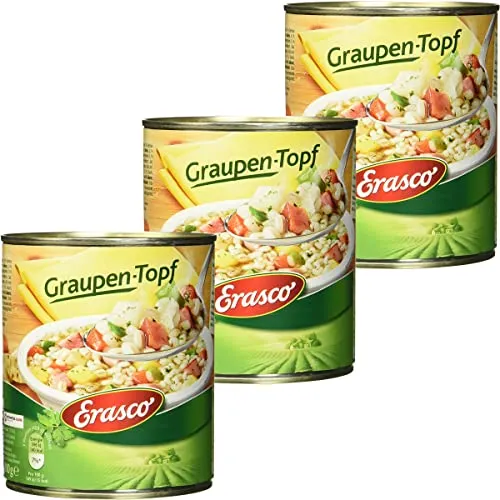 Graupentopf mit viel Graupen und frischem Gemüse 800g 3er Pack