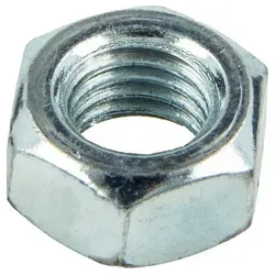 tecuro Muttern Sechskantmuttern, metrisch, 100 Stück DIN 934, Stahl verzinkt M12