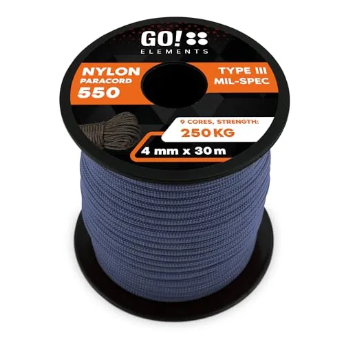 Paracord 550 Typ III | ø 4mm von GO!elements