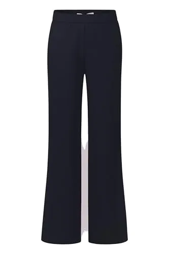 Raffaello Rossi Palina Long Schlupfhose in Marine, Größe 40 - Chic und bequem: Weite Schlupfhose im Chinostyle mit Gummibund, gefertigt aus bi-elastischem Material für optimalen Tragekomfort und edlen Look.