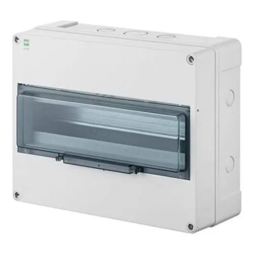 Hermetischer Sicherungskasten Kleinverteiler IP65 Feuchtraum Aufputz Verteilerkasten 400V AC