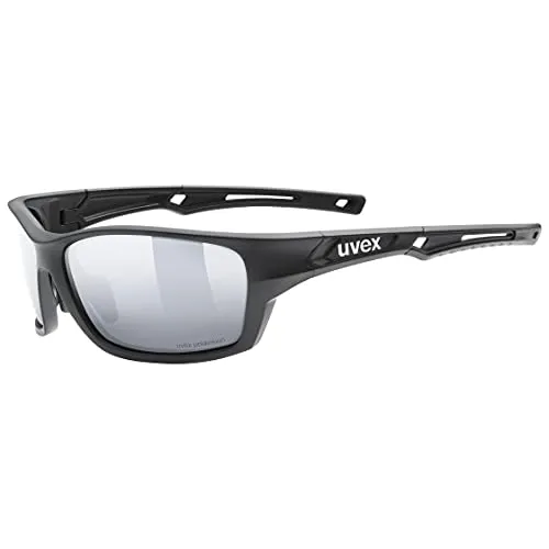Uvex Sportstyle 232 P Sonnenbrille - Sportbrillen mit hohem UV-Schutz, polavision-Scheiben für reduzierte Blendung und anpassbare Soft-Nasenpads für optimalen Tragekomfort.