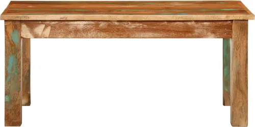 vidaXL Couchtisch 100x55 cm aus massivem Altholz von vidaXL