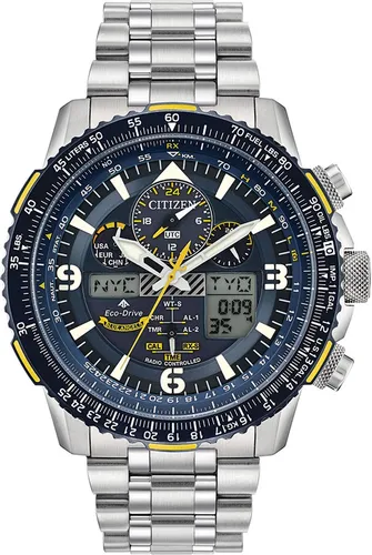 Citizen Watch JY8078-52L - Eco-Drive Uhr - Armbanduhren für Herren mit umweltfreundlicher Eco-Drive-Technologie, die von Licht aufgeladen wird. Hochwertiges Edelstahlband und wasserdicht bis 20 bar, ideal für jeden Anlass.