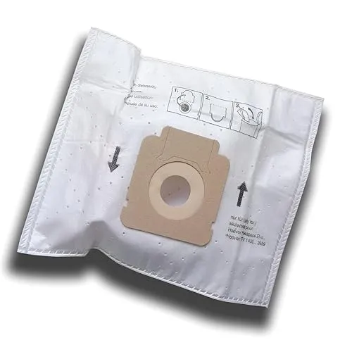 Staubsaugerbeutel für TW1570 TW1600 TW1750 TW1780 TW1790 Sprint, Flash, Freespace, FreespaceEVO FV70_FV10, FV70_FV11, Fakir 91 EL, Avant/Plus, E-Klasse, Fashion Line 70,(Hoover Orig.H58 H63 H64) 10