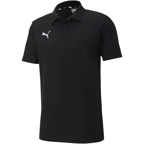 PUMA Herren teamGOAL 23 Casuals Polo Poloshirt, Black, L von PUMA
