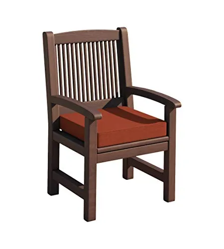 sunnypillow Stuhlkissen mit abnehmbarem Bezug in orange von sunnypillow