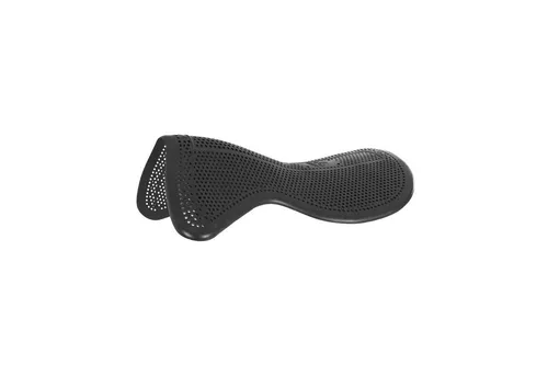 Acavallo Shaped Gel Pad Black Standard - Reiten: Geformtes Gelpad mit rutschfester und stoßdämpfender Funktion, ideal für optimalen Sattelkomfort und Hautverträglichkeit.