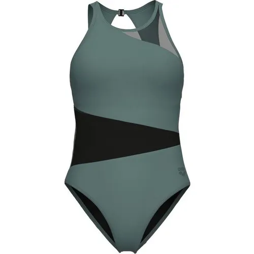 Arena Damen Mesh Angle Badeanzug Vent Back B - Größe 36, bunt - Stylischer Badeanzug mit Mesh-Einsätzen für optimalen Komfort und Bewegungsfreiheit beim Schwimmen. Hergestellt aus recyceltem Material für Nachhaltigkeit. Entdecken Sie weitere Arena Produkte im Bergfreunde.de Online-Shop!