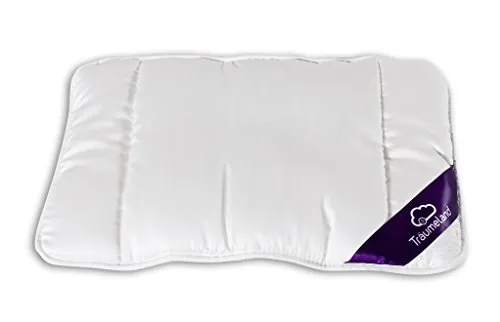 Träumeland Kissen Tau 40x60 cm - Babykopfkissen mit optimaler Unterstützung für einen gesunden Schlaf, ideal für Babys und Kleinkinder.