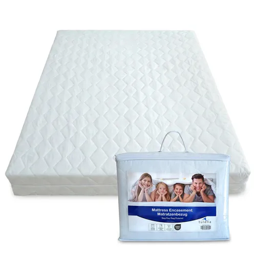 TULENA Matratzenbezug 120x200cm – Schoner mit Reißverschluss, angenehm weich