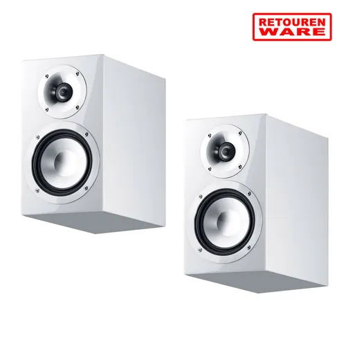 Canton Chrono SL 520.2 Weiss Hochglanz Paar von Canton