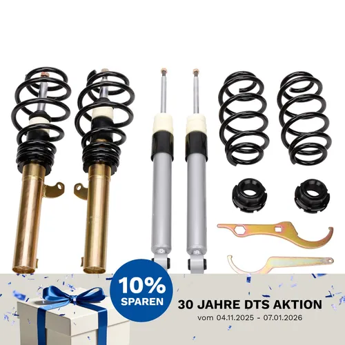 DTSline SX Gewindefahrwerk VW Golf V 5 Limo + Variant + Plus (1K, 1KP) VA50mm
