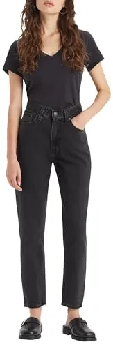 Levi's Damen 80s Mom Jeans - Not to Interrupt, 25W / 28L - Jeans in Vintage-Style mit hoher Taille und schmal zulaufendem Bein, gefertigt aus weichem TENCEL Lyocell für höchsten Tragekomfort und Formstabilität.