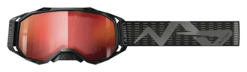 ABUS Buteo Fahrradbrille - velvet black - Sportbrille mit UV-Schutz und kratzfesten Gläsern, ideal für Radfahrer und Outdoor-Enthusiasten.