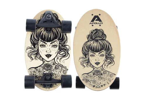 Skateboards Schwarz von Apollo