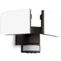 SSC-LUXon LED Außen-Wandleuchte ETHIR mit Bewegungsmelder - Wetterfeste Außenwandleuchte IP54 mit flexiblen Strahlern und integriertem Bewegungsmelder für optimale Sicherheit und gezielte Lichtlenkung.