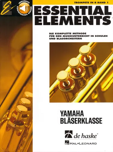 Essential Elements Bläserklasse Trompete in B Bb Band 1 Noten mit Download Code