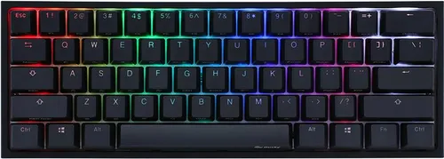 Ducky One 2 Mini RGB Tastatur USB US Englisch Schwarz (DKON2061ST-CUSPDAZT2)