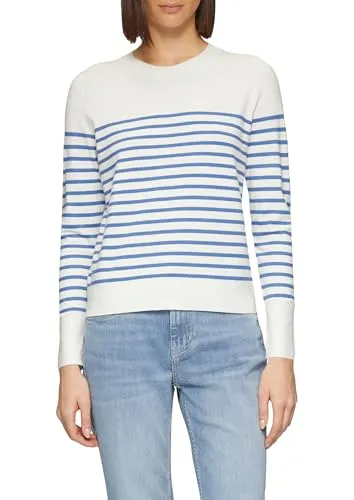 s.Oliver Rundhalspullover FRESH BLUE STRIPE von s.Oliver
