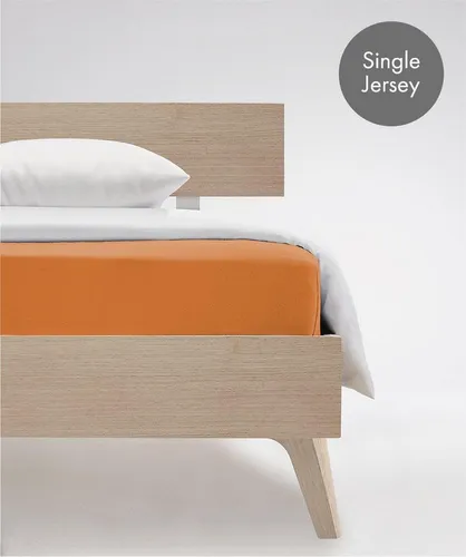 Bettlaken Orange von fleuresse