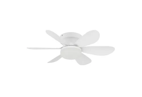 Eglo LED-Deckenventilator Clovelly Ø 52 cm in Weiß in weiß von EGLO