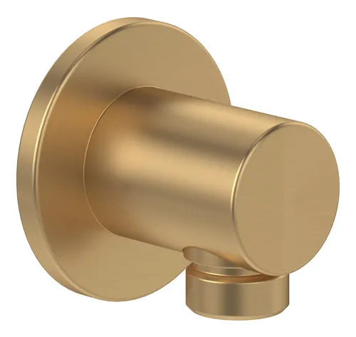 Villeroy & Boch Universal Showers Wandanschlussbogen - Brushed Gold - Für Brausen, elegantes Design in Brushed Gold für ein stilvolles Badezimmer und einfache Installation.