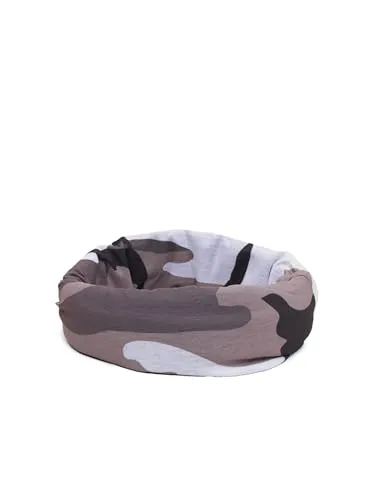 Brandit Fleece Multifunktionstuch, schwarz-grau-weiss für Männer