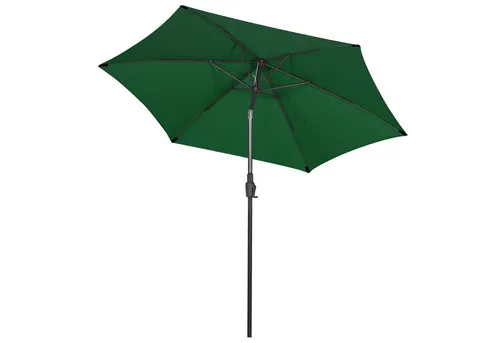 Sekey Sonnenschirm ∅ 220/270/350 cm Gartenschirm mit Kurbel Marktschirm Neigbar, LxB: 270,00x271,00 cm, Sonnenschutz UV50+, Windfest und Stabil, 100% Wasserfest
