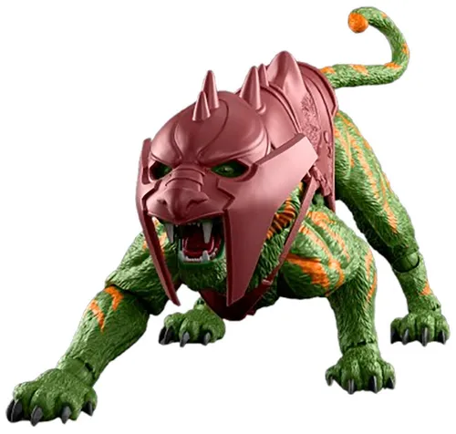 Mattel Masters of the Universe Chronicles Battle Cat - Die Battle Cat Actionfigur im 6,5-Zoll-Maßstab bringt die Abenteuer aus dem Masters of the Universe Film 2026 ins Kinderzimmer. Mit detailgetreuem Design ist sie perfekt für Sammler und Fans.