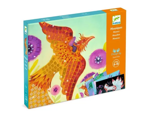 Mosaike: Fabelwesen - Gesellschaftsspiel für kreative Kinder, die mit diesem Mosaik-Set ihre eigenen Fabelwesen kreieren und dabei Feinmotorik sowie Konzentration spielerisch fördern.