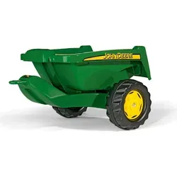 rollyToys Kipper John Deere - Tretfahrzeug für Kinder ab 1 Jahr, stabiler Kipper aus robustem Kunststoff, fördert die motorischen Fähigkeiten und den Spielspaß im Freien.