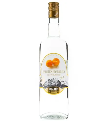 Dolomiti Marillen Edelbrand - Exquisiter Edelbrand aus handverlesenen Marillen, sorgfältig verarbeitet für höchsten Genuss. Ideal für Kenner und Genießer!