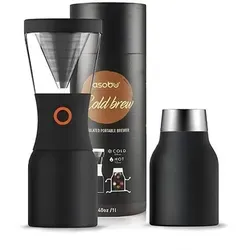 Asobu Cold Brew Kaffeebereiter Schwarz KB900 von Asobu