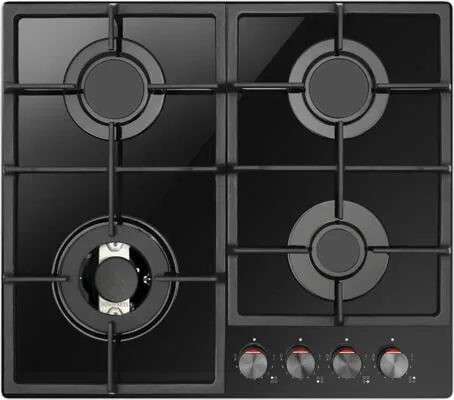 Amica EB-Autark-Gaskochfeld 60cm KMG 734 060 S - 60 cm breites Gaskochfeld, autark und mit präziser Temperaturregelung für optimale Kochresultate.