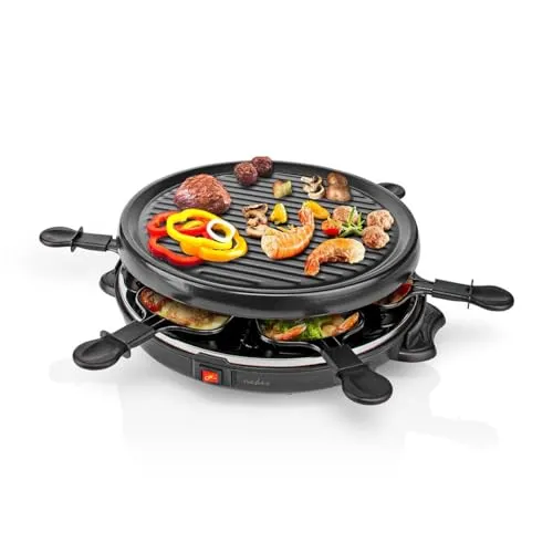 Nedis Gourmet Raclette Grill für 6 Personen