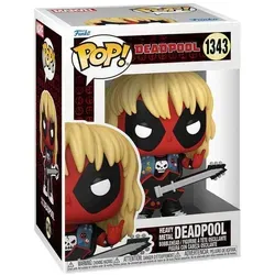 Deadpool - Heavy Metal Deadpool 1343 - Funko Pop! Vinyl Figur - Rot