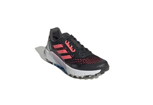 adidas Terrex Agravic Flow 2.0 Trail-Laufschuhe für Damen - Laufschuhe mit Steinschutz und leichter Dämpfung, optimales Mesh-Obermaterial für Komfort und Atmungsaktivität, ideal für Trailrunning in wechselndem Gelände.