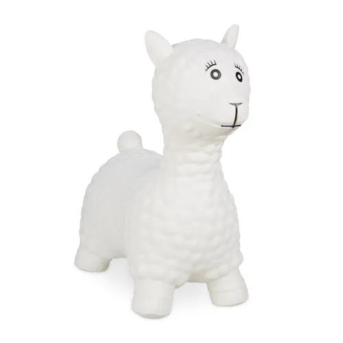 Hüpftier lama Hüpfpferd Hüpftierchen Aufblasbares Hüpfspielzeug rutschfest