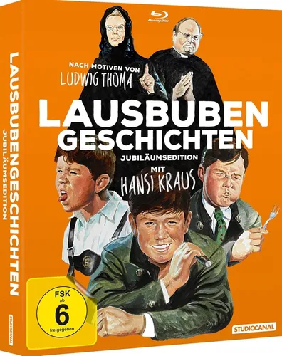 Lausbubengeschichten (5 Blu-rays) - Unterhaltsame Familienfilme, ideal für Kinder ab 6 Jahren, die gemeinsam lachen und lernen möchten.