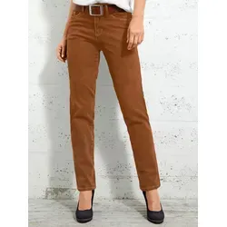 5-Pocket-Jeans INSPIRATIONEN, Damen, Gr. 38, cognac - Stylische 5-Pocket-Jeans für Damen in trendigem cognac, aus 98% Baumwolle und 2% Elasthan für optimalen Tragekomfort. Perfekt für lässige Outfits und vielseitige Kombinationsmöglichkeiten.