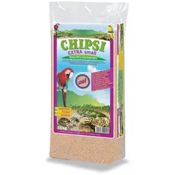 Chipsi Extra small - 15 kg Buchenholz-Granulat, hygienisch und staubfrei für Reptilien und Kleintiere
