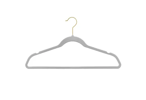 StickandShine Kleiderbügel Samt Kleiderbügel verschiedenen Farben Gold Roségold Silber